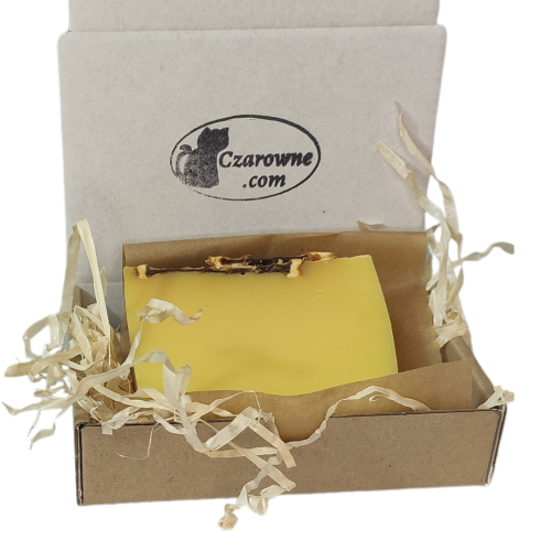 Naturalne mydło w kostce ręcznie robione - Kawałek słońca bez sls