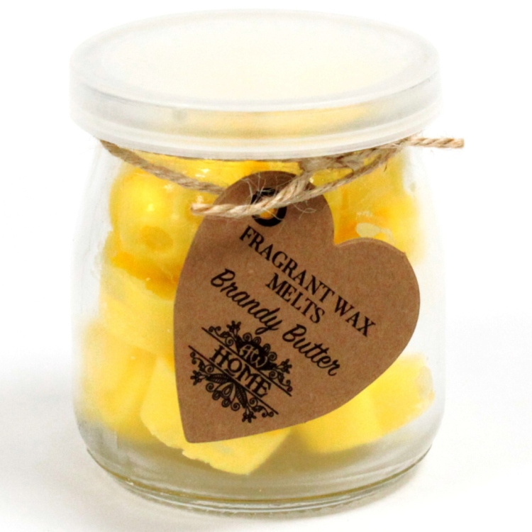 Wosk sojowy zapachowy do kominka i podgrzewacza - Masło i brandy